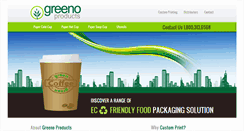 Desktop Screenshot of greenoproducts.com